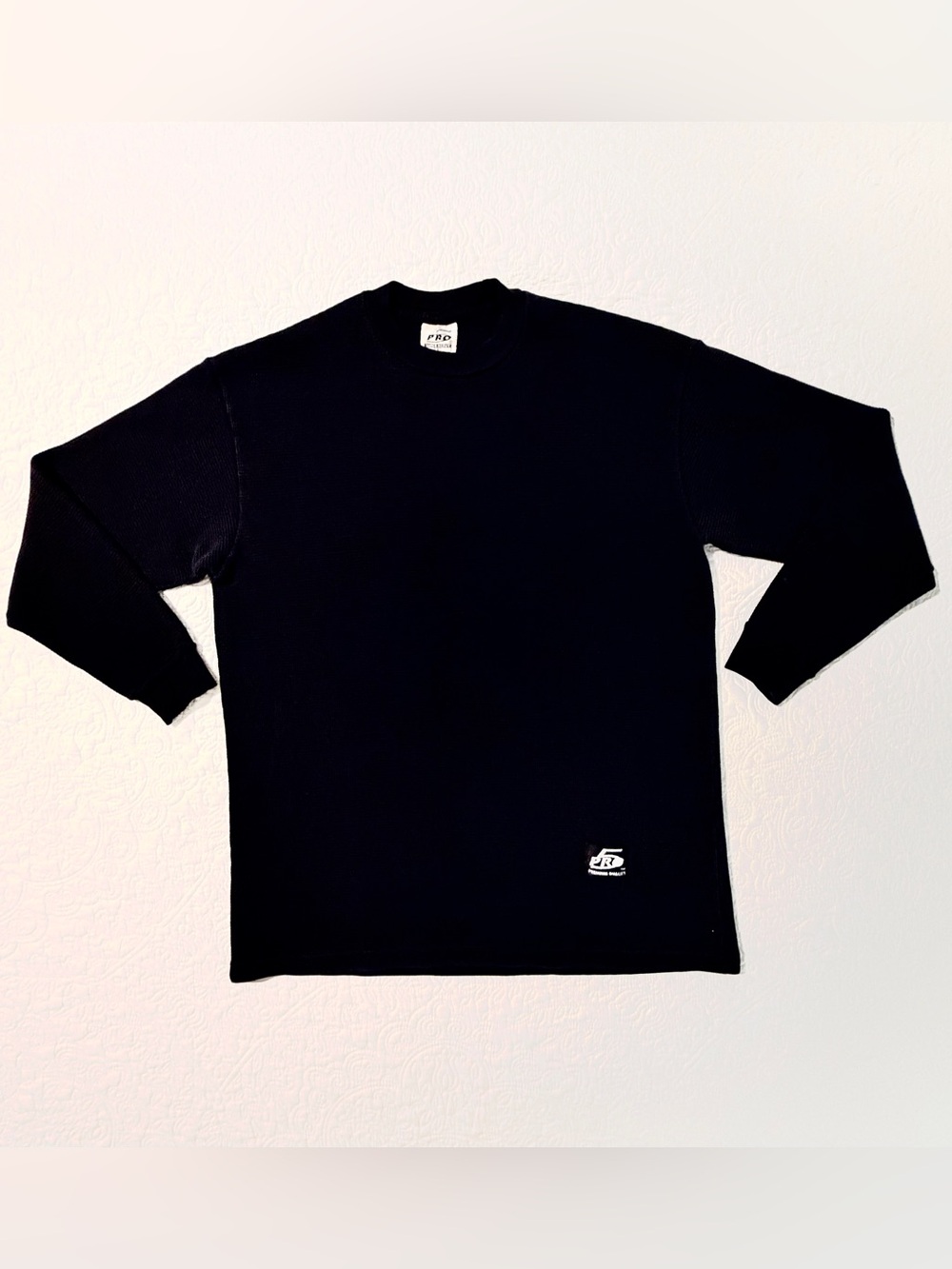 Pro 5 | Super Heavy | Long Sleeve Thermal Shirt | Black | Size 2XL | Blank
